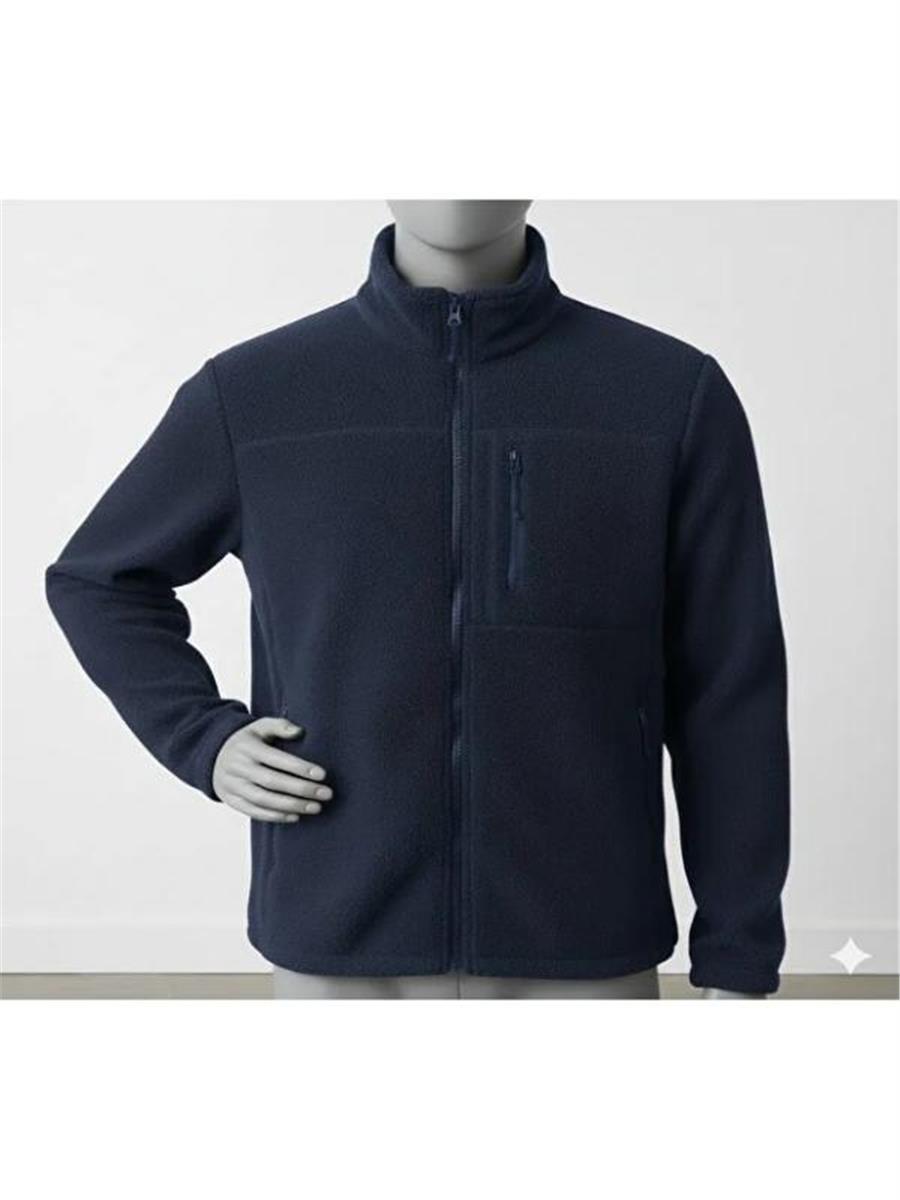 Polar 3 Cepli Lacivert 280 gr/m Tam Fermuarlı