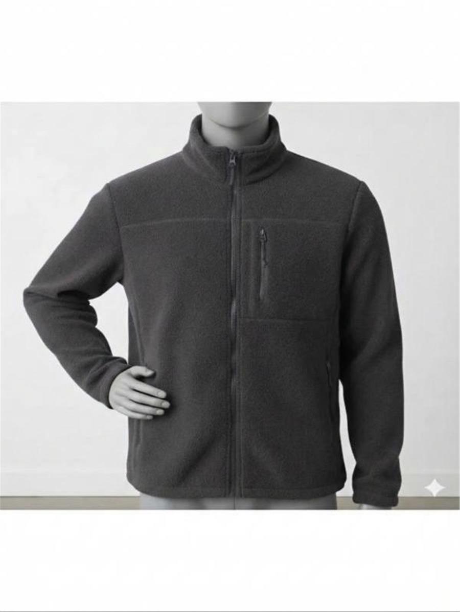 Polar 3 Cepli Füme-Gri 290 gr/m Tam Fermuarlı