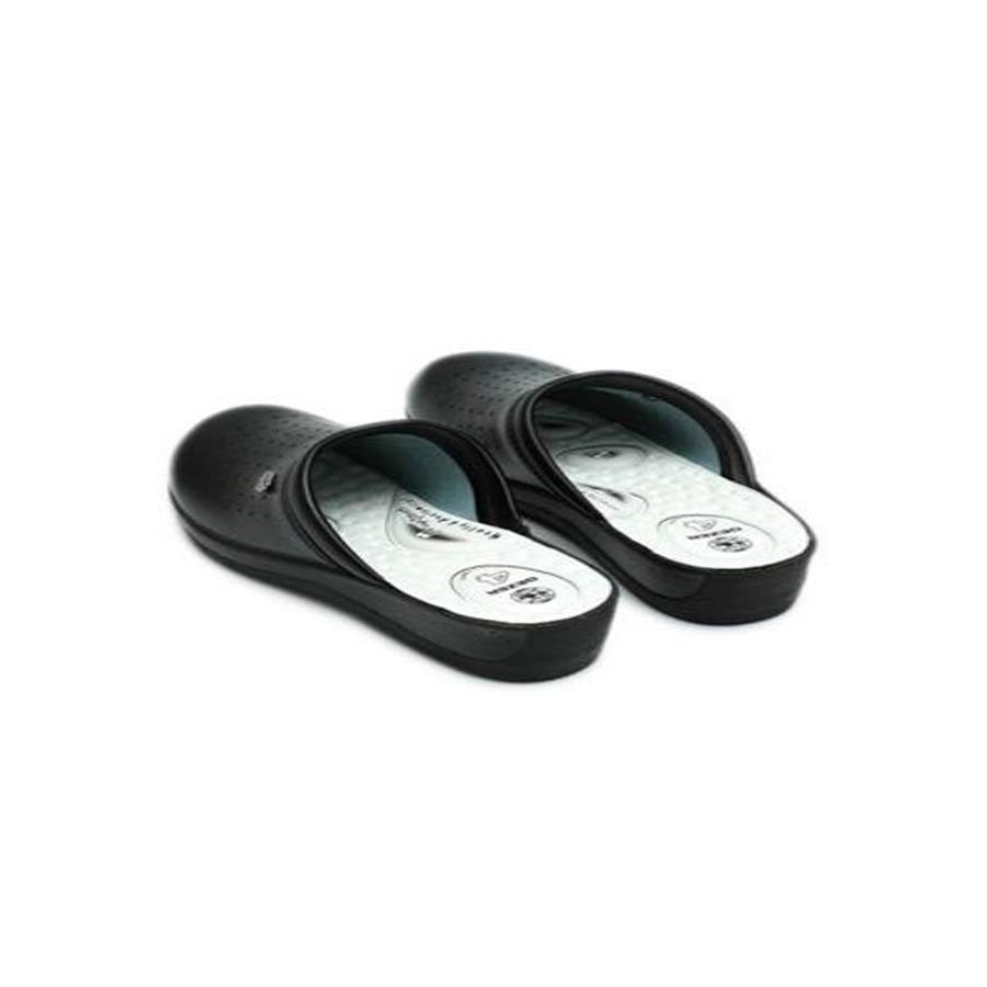 Gezer Sabo Ortopedik Terlik Siyah