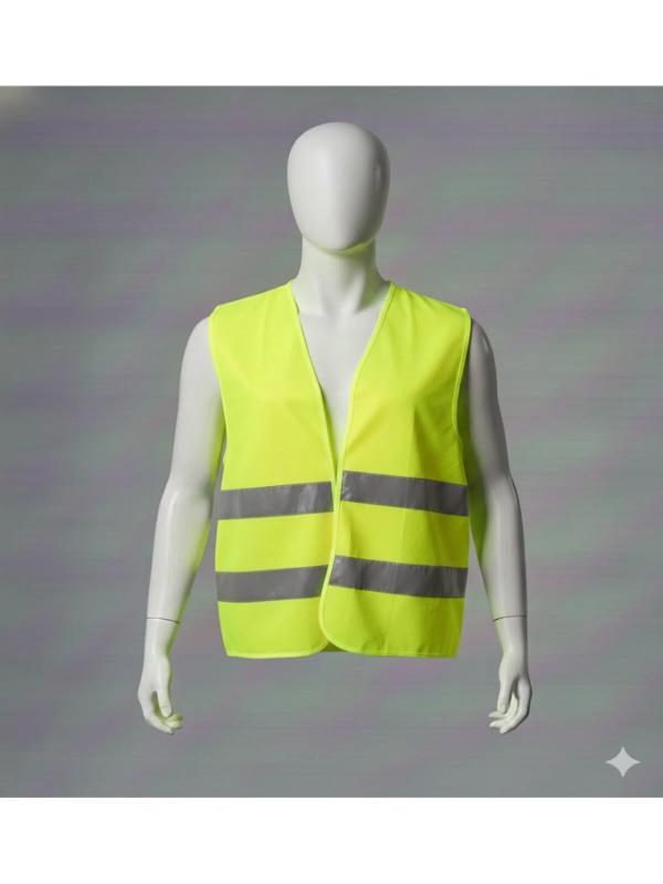 ikaz Yeleği yeşil Kapama Çıt Çıt Standart Bedendir  XXL