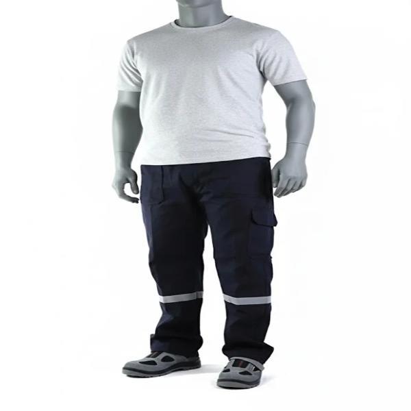 Yazlık Gabardin İş Pantolonu Lacivert 16x12 %100 Pamuklu