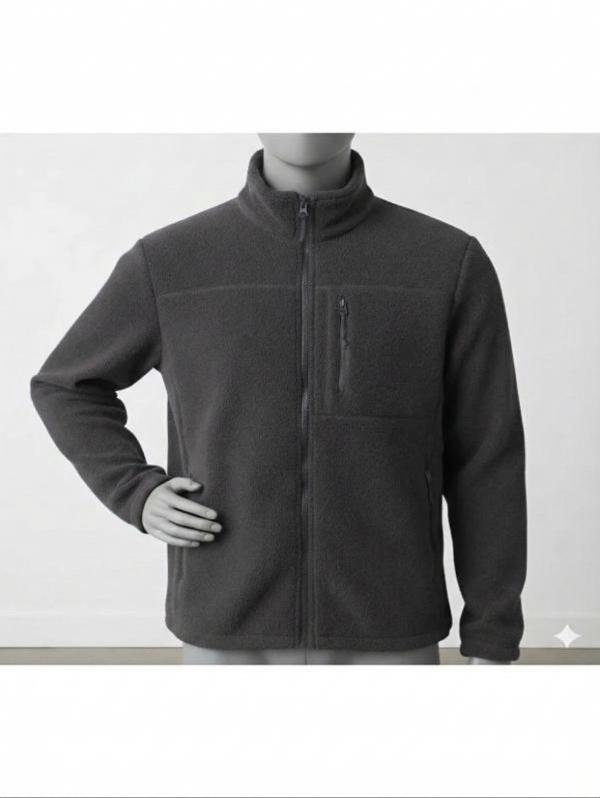 Polar 3 Cepli Füme-Gri 290 gr/m Tam Fermuarlı