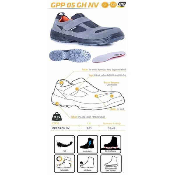 GPP 05 GH NV AYAKKABI -GRİ